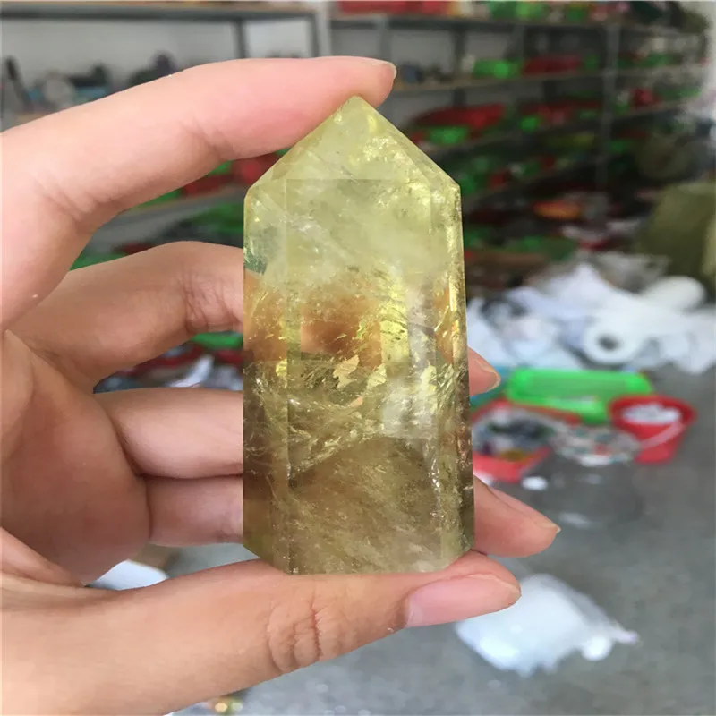 Natural beautiful yellow crystal healing | Дом и сад
