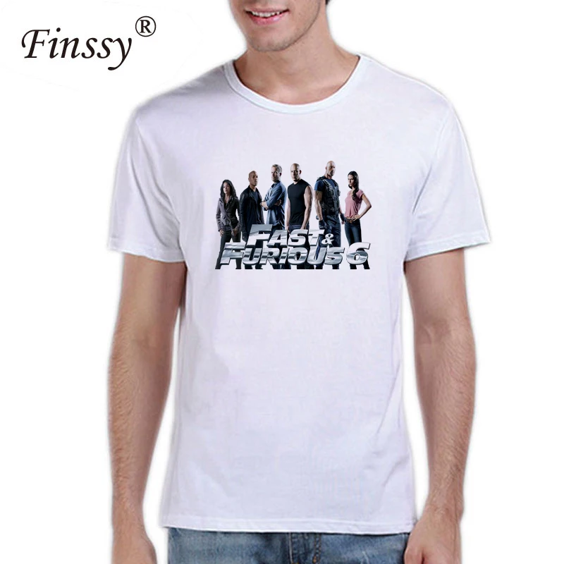 

New The fast and the furious Boutique Man T-Shirt Fashion Fast Furious Men Cotton T Shirt Summer Casual Short Sleeve Print Tees