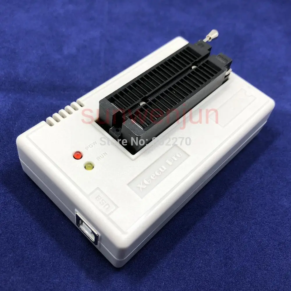 Negro edición V9.00 XGecu TL866II más programador USB 15000 + IC SPI Flash NAND EEPROM MCU PIC AVR