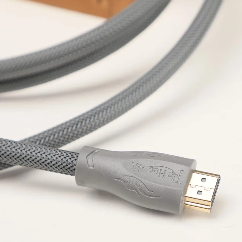 

High Speed HDMI Cable with Ethernet Version 2.0 4k 2160p 60HZ 3D with Nylon Braided ,24k Gold Plated Port Type A Male to Male