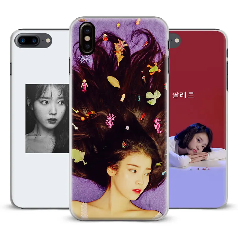 

IU Lee Ji-eun Kpop Girl Phone Case Cover Shell For Apple iPhone X 8Plus 8 7Plus 7 6sPlus 6s 6Plus 6 5 5S SE