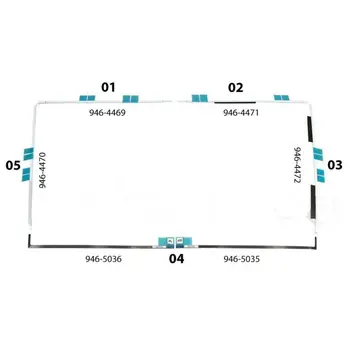 

LCD Display Adhesive Tape Kit Repair Tool for Apple IMac 21.5" A1418 076-1437 Practical Long Lasting AP1905