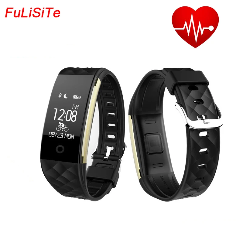 Us 18 89 S2 Fitness Wristband Heart Rate Monitor Sport Band Vibrating Bracelet Alarm Clock Activity Watch With Ip67 Waterproof Swimming In Smart
