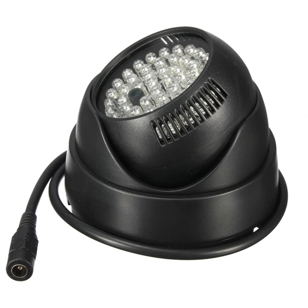  360 Degree Rotate 48 LED For IR Infrared Night Vision Assist LED Lamp For CCTV Surveillance Securit - 33021216621