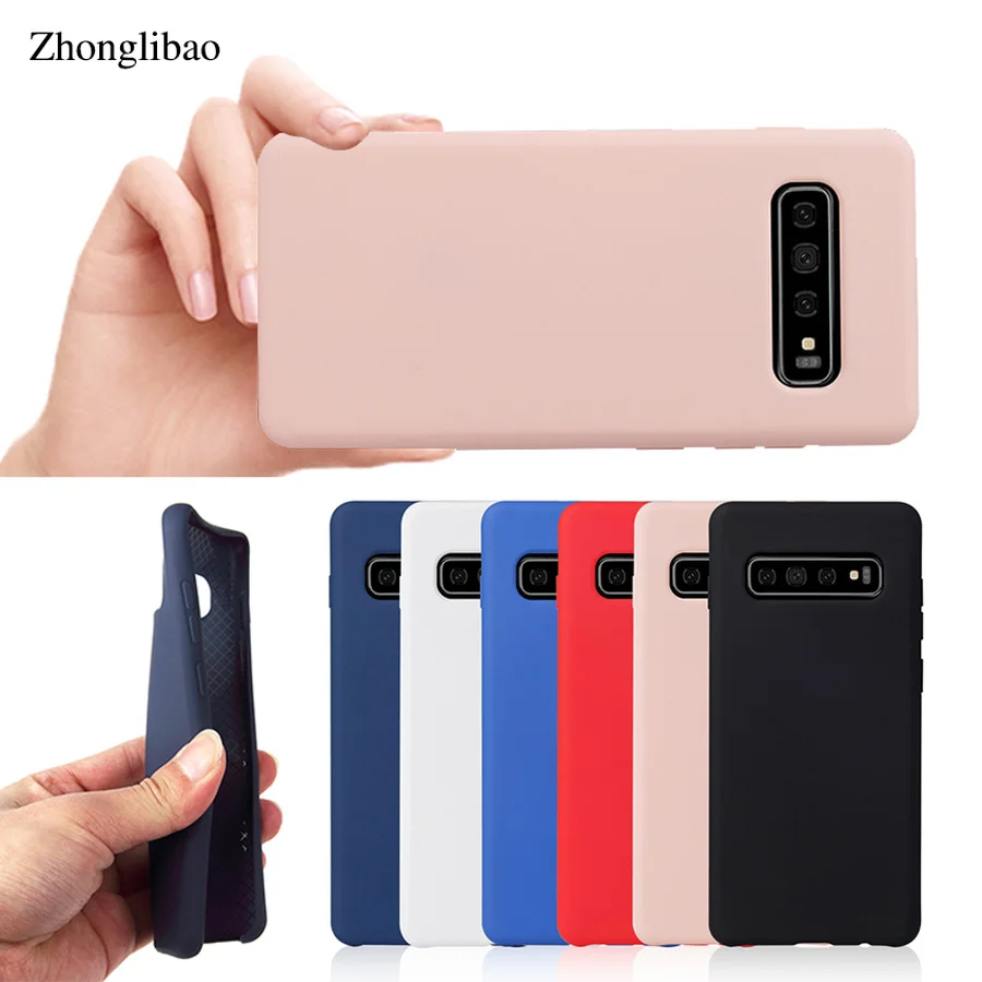

Soft Silicone Case for Samsung Galaxy S10 S9 S8 Plus S7 Edge Note 9 8 A50 A30 A10 A40 A70 M10 M20 Official Original Tpu Cover