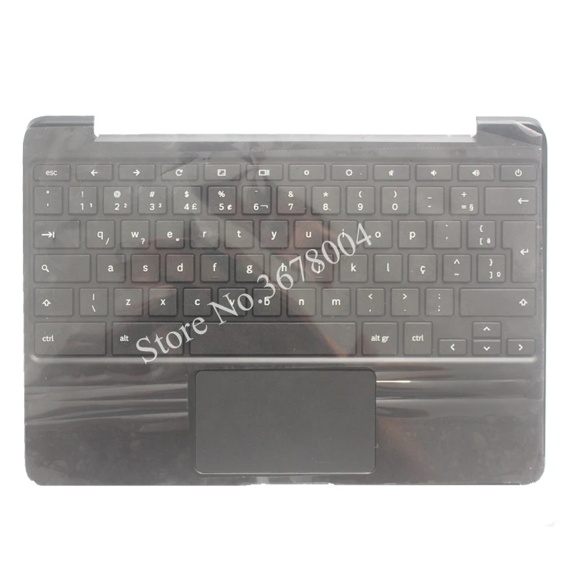 

NEW Brazil Laptop Palmrest With Keyboard For SAMSUNG Chromebook XE500C13 BR Laptop Keyboard