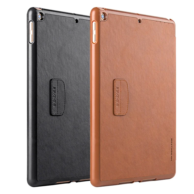 

For iPad 9.7 2017 Case A1822 G-Case Luxury PU Leather Smart Flip Cover Case for New iPad 2018 9.7 inch can Stand Auto Sleep A893