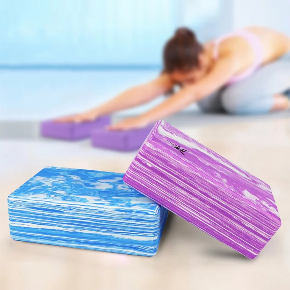 Buy 2Pcs Yoga Block EVA Foam Yoga Brick Exercise