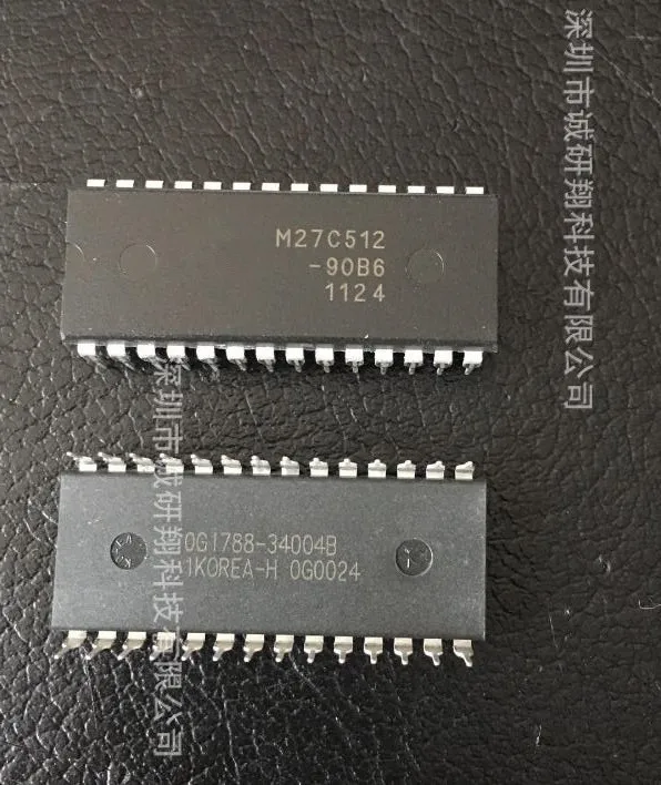 5 шт./партия, M27C512-90B6 M27C512 DIP, новинка