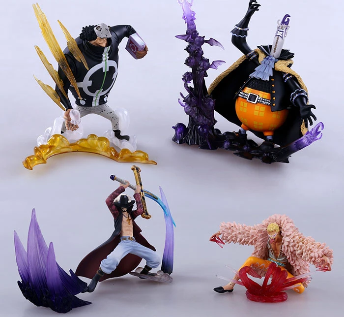 One Piece Dracule Mihawk Bartholomew Kuma Gekko Moonlight MoriahJoker Donquixote Doflamingo