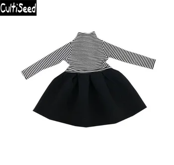 

Culitseed 2020 Baby Girls Autumn Winter Basic Dress Children Striped Patachwork Cotton Party Dress Clothes Kids Casual Dresses