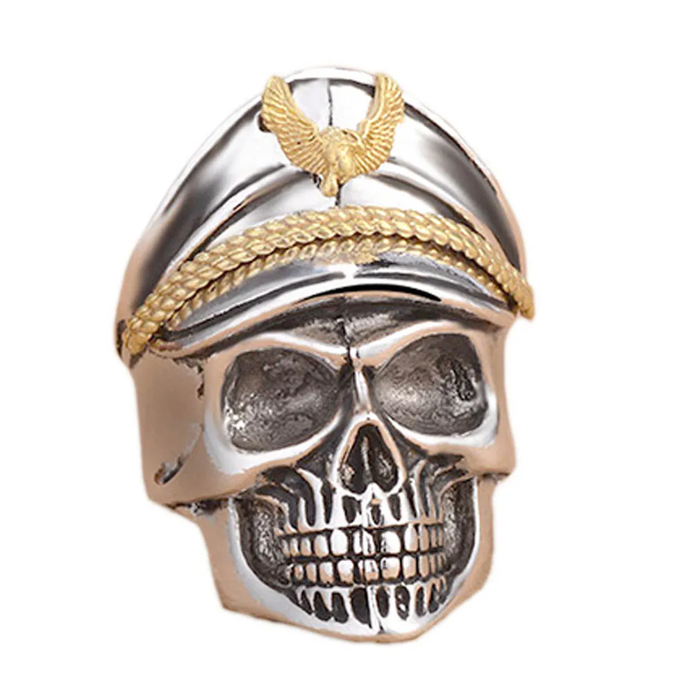 steel soldier stainless steel men punk skull ring vintage domineering skull 316l steel jewelry - Skull Wedding Rings For Men steel soldier stainless steel men punk skull ring vintage domineering skull 316l steel jewelry - Skull Wedding Rings For Men