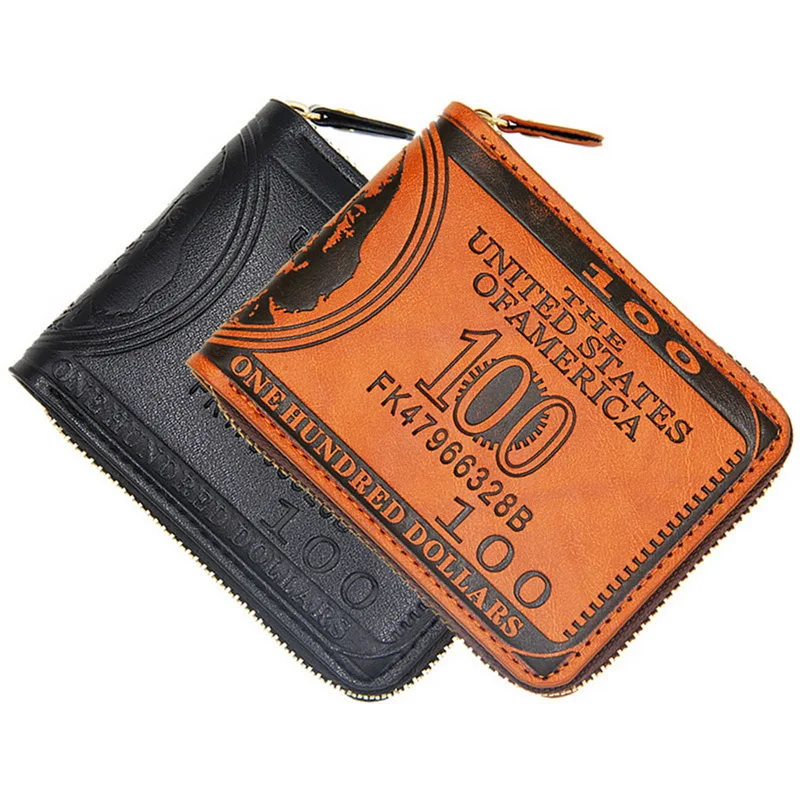 

Litthing Men Wallet Pockets Card US Dollar Bill Money Wallet Man BIFOLD Wallet Dollar Wallet Coin Purse Pouch ID Card Holder