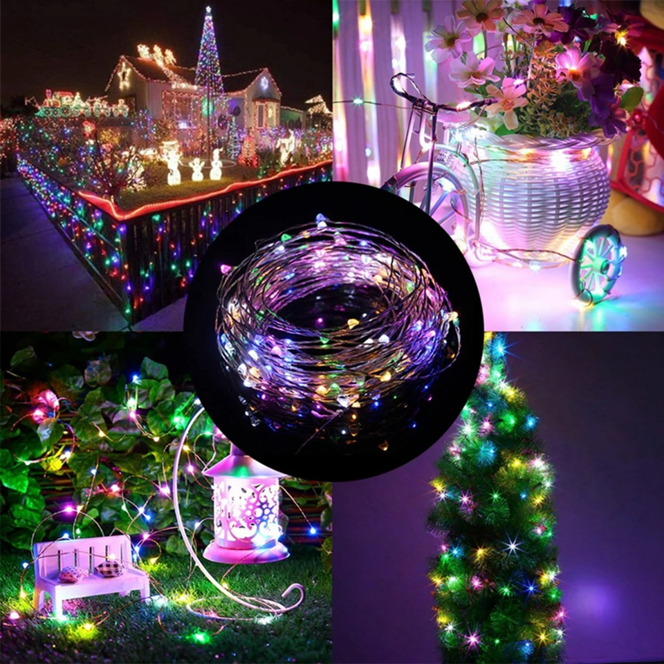 DC12V 10M 20M 30M 50M Led Fairy string light Waterproof Silver copper wire Line Xmas Christmas festival wedding decoration light DC12V 10M 20M 30M 50M Led Fairy string light Waterproof Silver copper wire Line Xmas Christmas festival wedding decoration light