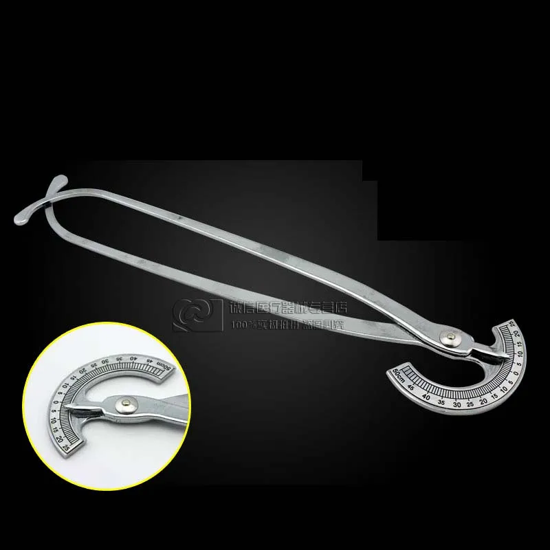

Orthopedics instrument stainless steel caliber gauge for pelvis internal&external diameter measurement orthopedist medical use