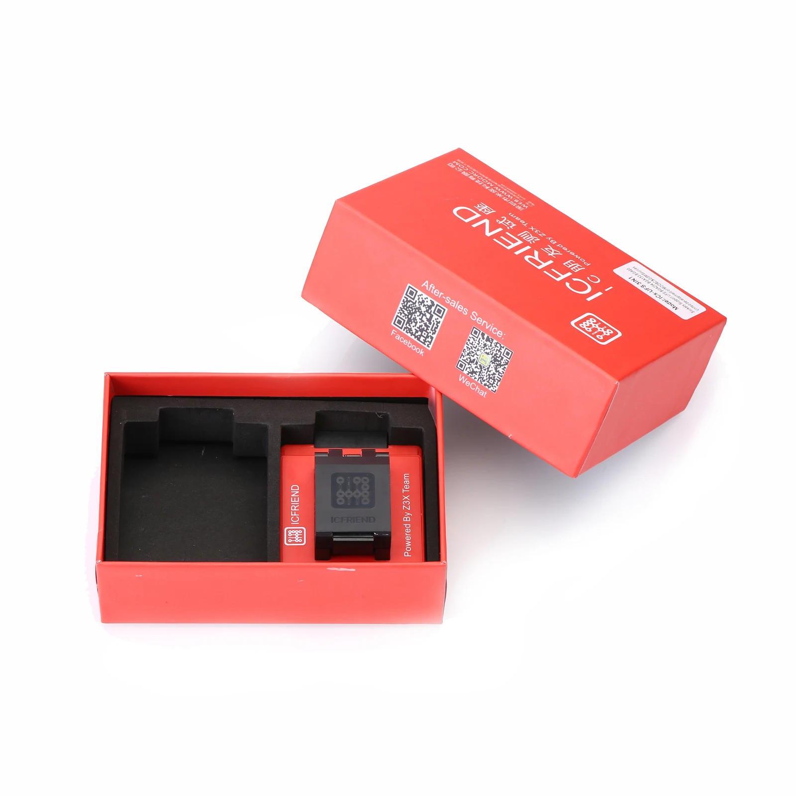 

ICfriend Original 2 in 1 sockets Support UFS BGA-254 BGA-153 work with Easy Jtag Plus read write UFS chips by 2 lanes