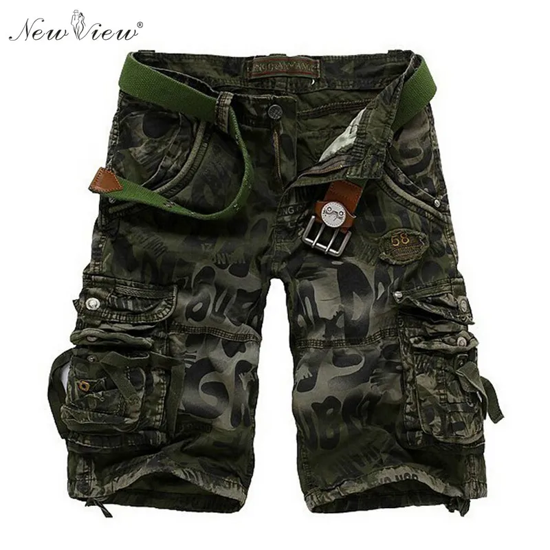 2017 Summer Men Shorts Camouflage Army Green Short Male Casual Half