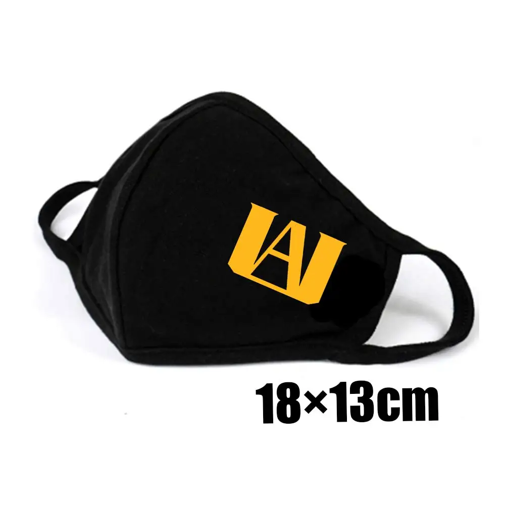 

Eshop Anime My Hero Academia Anti-fog Mask All Might Bakugou Trendy Unisex Breathable Anti-haze Anti Dust Mouth Face Masks