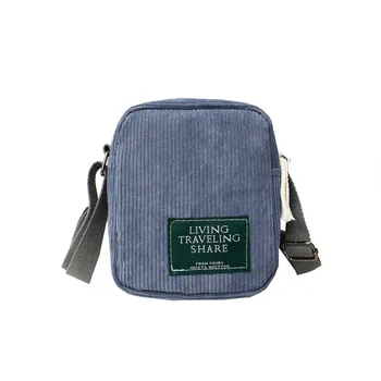 

Corduroy letter printing women mini handbags ladies shoulder cross-body bags female small phone pouches bolsos bolsas for girls