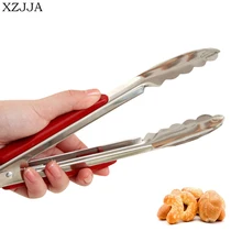 XZJJA Высокое качество Творческий кухонный металлический хлебные щипцы принадлежности для шашлыков зажим торта Салат выпечки инструменты кухня утварь