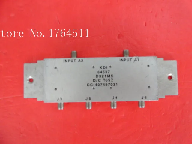 

[BELLA] KDI 0.75-2GHz two D321MS supply four divider SMA