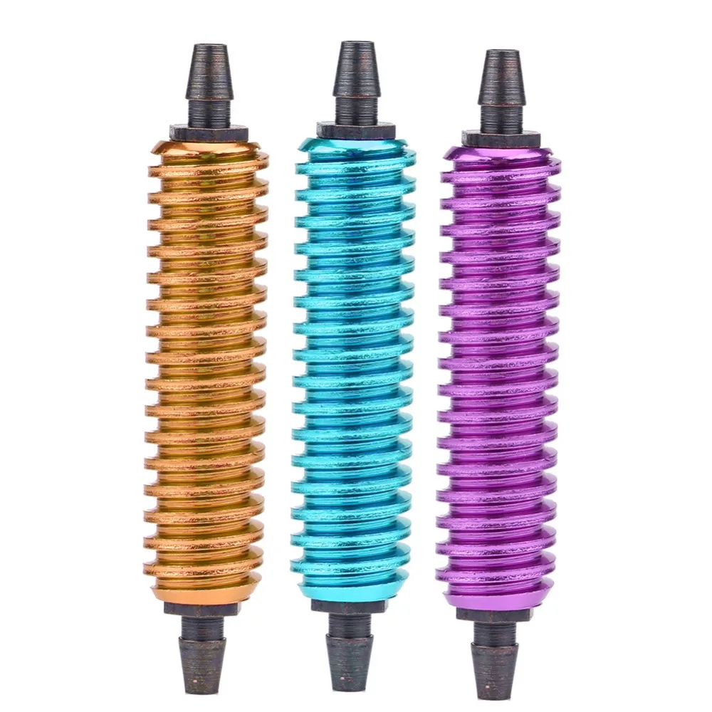 

2PCS Aluminum Alloy RC Car Cooler Back Pressure Fuel Tank Cooler Fit for RC 1/8 1/10 Nitro Car Buggy Truck