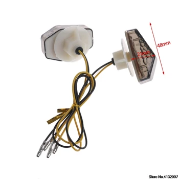 

Motorcycle LED Flush Mount Turn Signal Indicator Flasher For Suzuki GSXR 600
