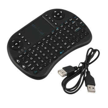 

Mini Wireless Keyboard 2.4G with Touchpad Touch Template Handheld Keyboard for Windows/Linux/Android/Google Smart TV PC Notebook