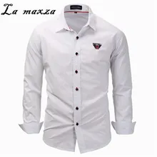 3xl сплошной цвет с длинным рукавом высокого качества Удобная мужская хлопковая рубашка Европейский стиль Мужская рубашка тонкая