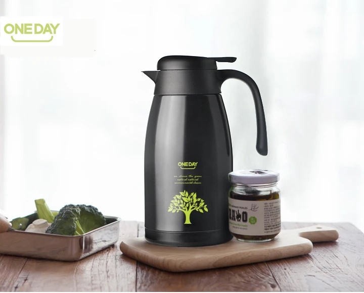 2000ml Travel Kettle Thermos Cup Stainless Steel Thermos insulated