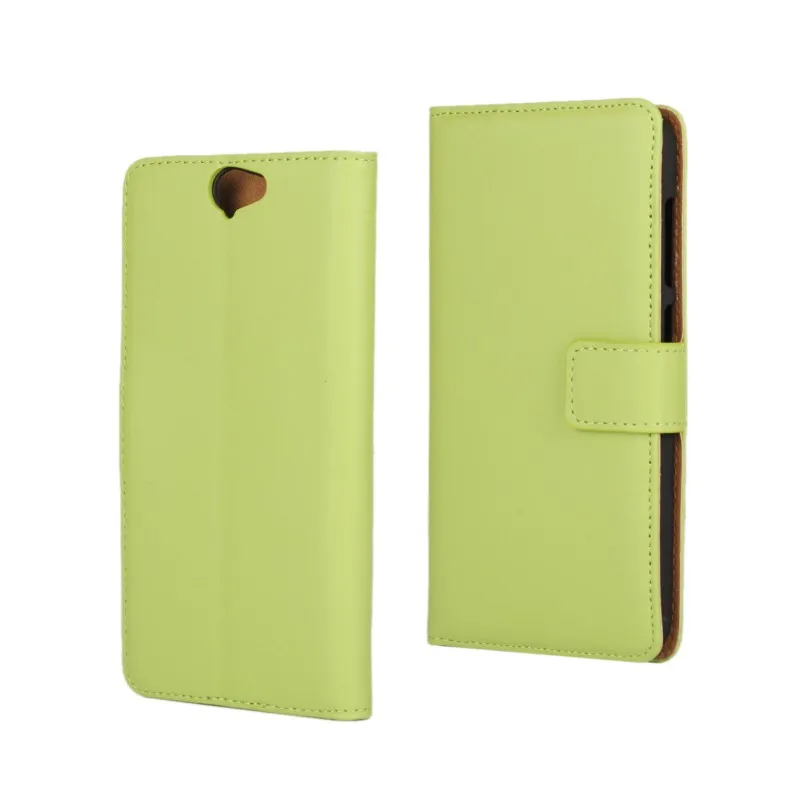 

Genuine Leather Wallet Flip Cover Phone Case for hTC One A9 M9 M9 Plus M8 M7 M4 with Card Slot Holder