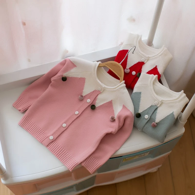 MILANCEL/ г.; Одежда для маленьких девочек; вязаные кардиганы для девочек в стиле принцессы с короной; свитера для девочек; хлопковые детские свитера