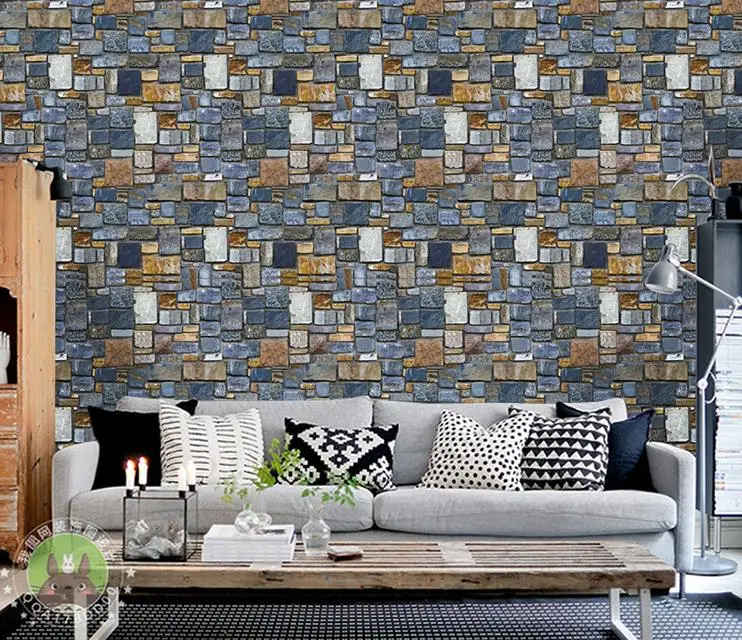 Featured image of post 3D Wallpaper Brick Stone Rustic Effect Self Adhesive Wall Sticker Free shipping for many products