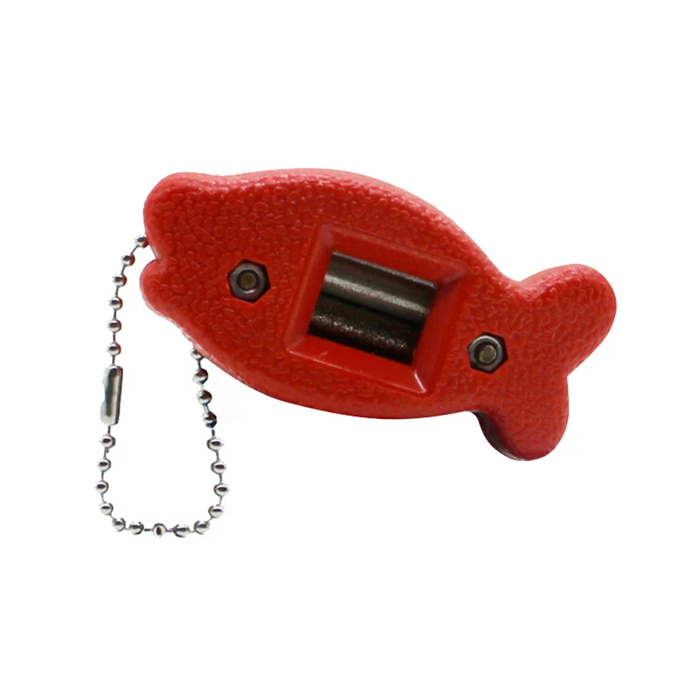 

1pcs Ice Skating Blades Sharpener Diamond Hand Held Skate Sharpening Little Fish Shape FP8 FE22