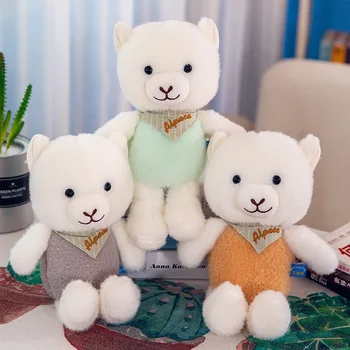 

Creative Cute Alpaca Doll Soft Plush Toys Stuffed Animal Small Alpace Plush Doll New Style Children Toy Gift 30cm