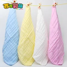 Новинка, 5 шт., 25*25 см, хлопок, непромокаемые детские нагрудники с героями мультфильмов, 6 слоев, мягкий детский слюнявчик для кормления, полотенце для детей 0-24 месяцев