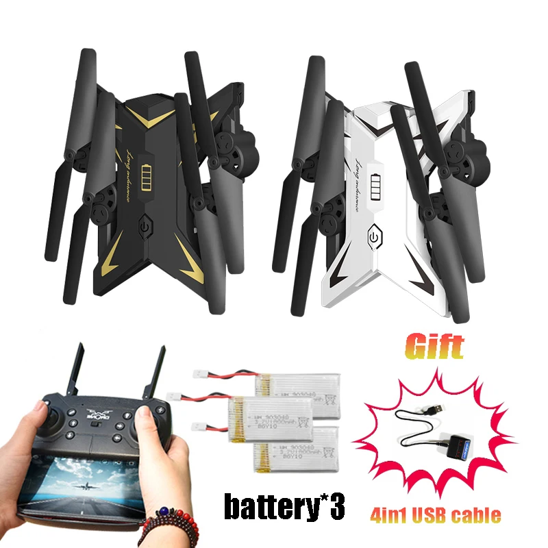 

RC Drone Quadcopter Drones with 1080P WIFI Camera HD WiFi FPV Altitude Hold Headless Mode Dron Long Action Time