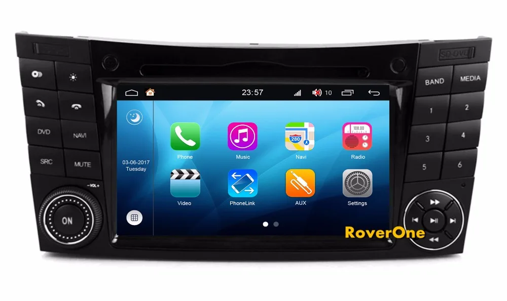 Best Android 8.0 For Mercedes Benz W211 W219 E200 E220 E240 E270 E280 2Din Car DVD GPS Navigator Android System Auto Radio Stereo 6