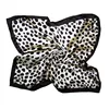 Square Scarf Hair Tie Fashion Korean Print Animal Leopard Business  Small Head neck Satin Silk Scarf For Women ► Photo 1/6