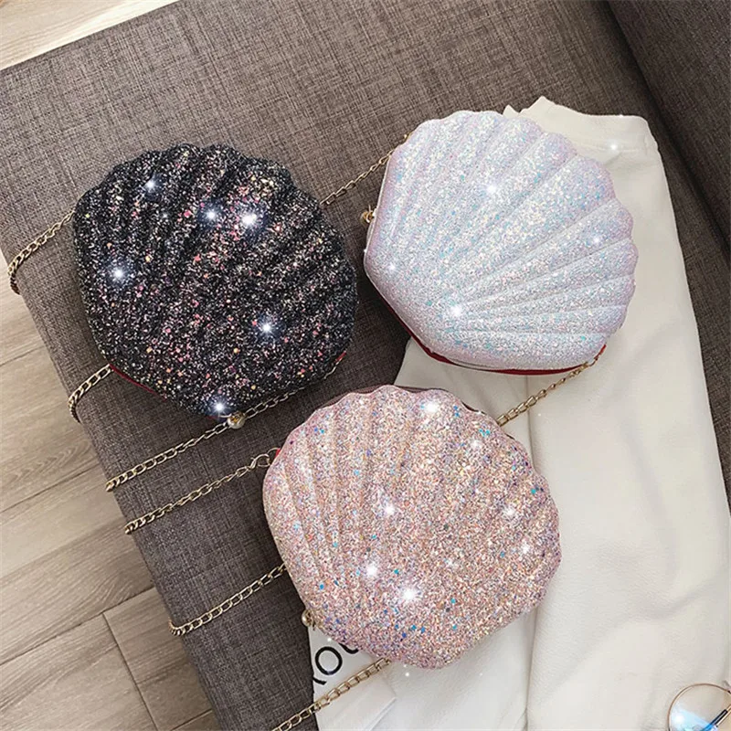 

Seashell Mini Summer Bag Slant Shell Evening Bag Female Bag 2019 New Fashion Dinner Handbag