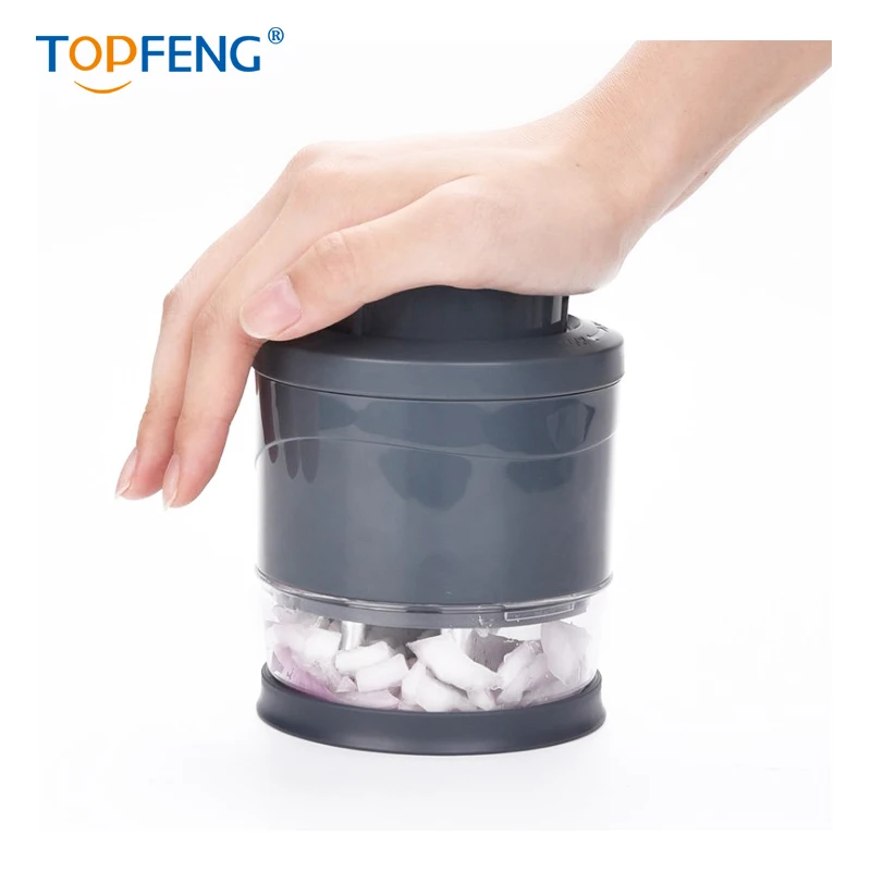 TOPFENG мини-измельчитель овощей ручной измельчитель лук давилка для чеснока устройство резки овощей и фруктов слайсер