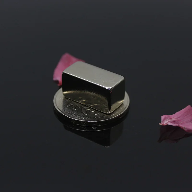 

2pcs 20 x 10 x 10mm N52 Strong Powerful Small Rare Earth Permanet Magnet Block Neodymium Magnet Fridge