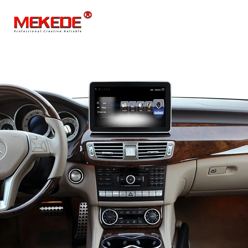 Excellent 9" Android 7.1 3+32G 4G lte Car Radio GPS Navigation for Mercedes Benz CLS W218 2011-2013 with Bluetooth WiFi Head Unit 2