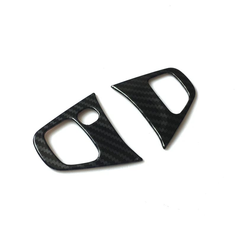 For-Renault-Captur-2013-2018-ABS-Carbon-fibre-Car-Steering-wheel-Button-frame-LHD-Interior-Cover (1)