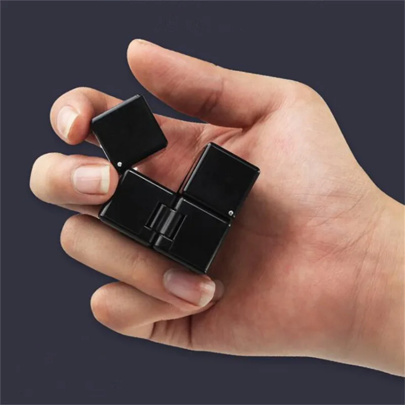 2 шт./лот Творческий Cube Бесконечность Cube Magic Fidged Cubo офис флип кубическая головоломка против стресса успокаивающий аутизма для детей игрушки