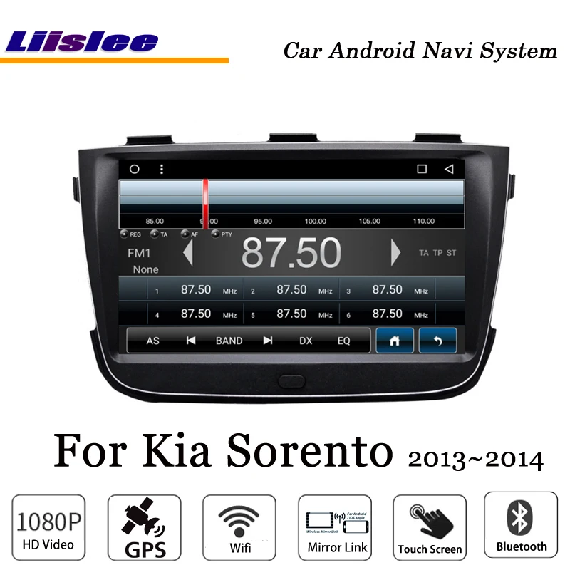 Liislee автомобильный Android gps Navi карта навигационная система для Kia Sorento 2013~ Радио Стерео Аудио Видео Мультимедиа(без DVD плеера