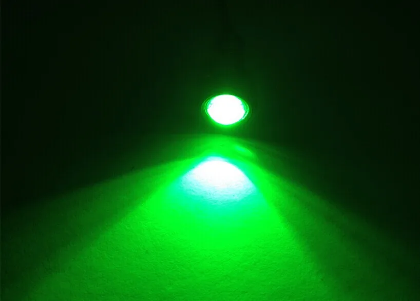 1 шт. 3 Вт 23 мм 12 В 24 в светодиодный внешний светильник s противотуманная фара для автомобиля cob грузовик DRL автомобильный дневной ходовой светильник задний светильник автомобильный Орлиный свет - Цвет: green