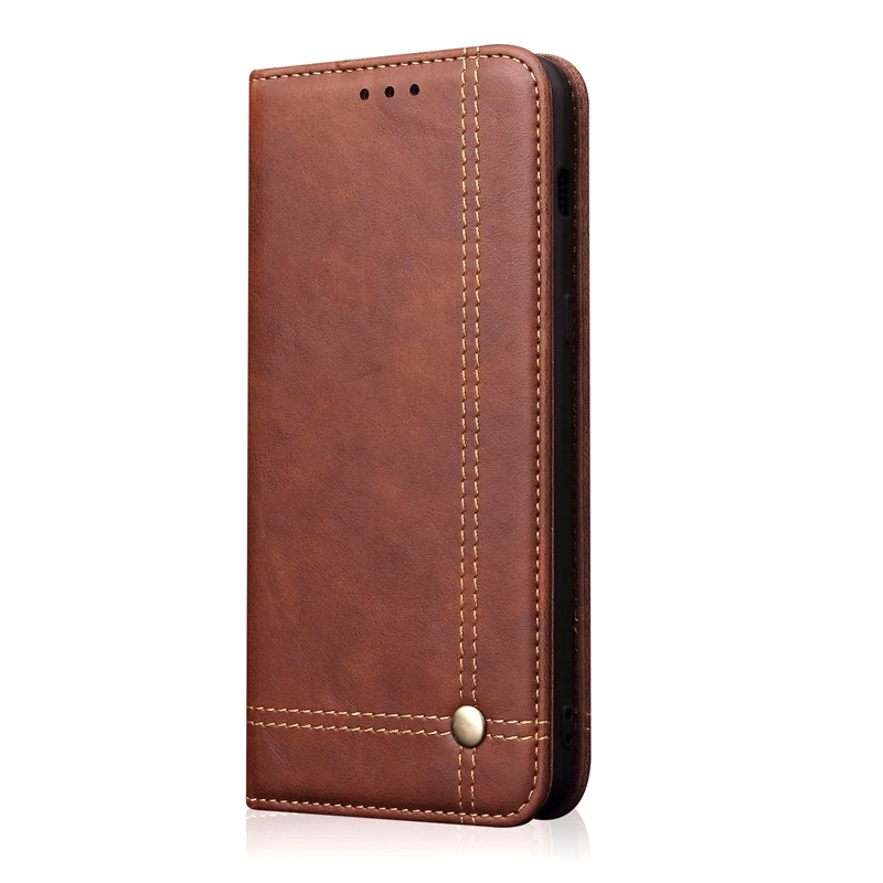 Leather Flip Wallet Case For Coque Samsung Galaxy A60 Flip Cover Phone Case For Etui Samsung A60 A 60 SM-A605F Wallet Book Case