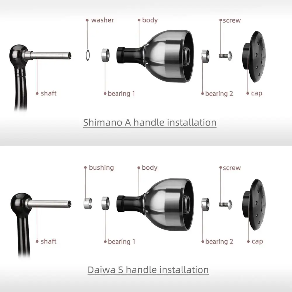 Рыболовная спиннинговая катушка Gomexus для пресной воды ручка Shimano Daiwa настройки