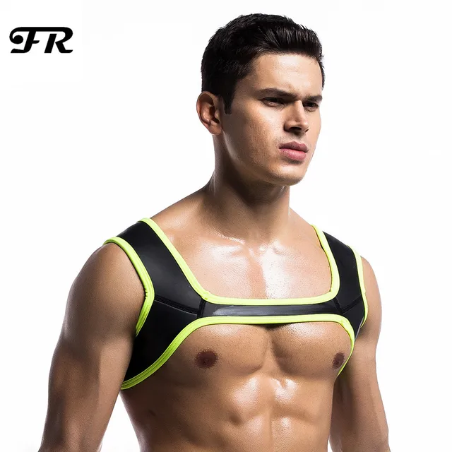 Buy FR Men's Neoprene Harness Chest Shoulder Supports